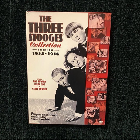 DVD: Three Stooges Collection Vol. 1 1934-1936 2-disc Set - Picture 1 of 8